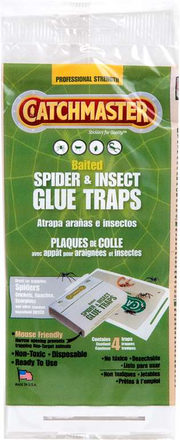 CATCHMASTER - SPIDER & INSECT GLUE BOARDS 4 PC