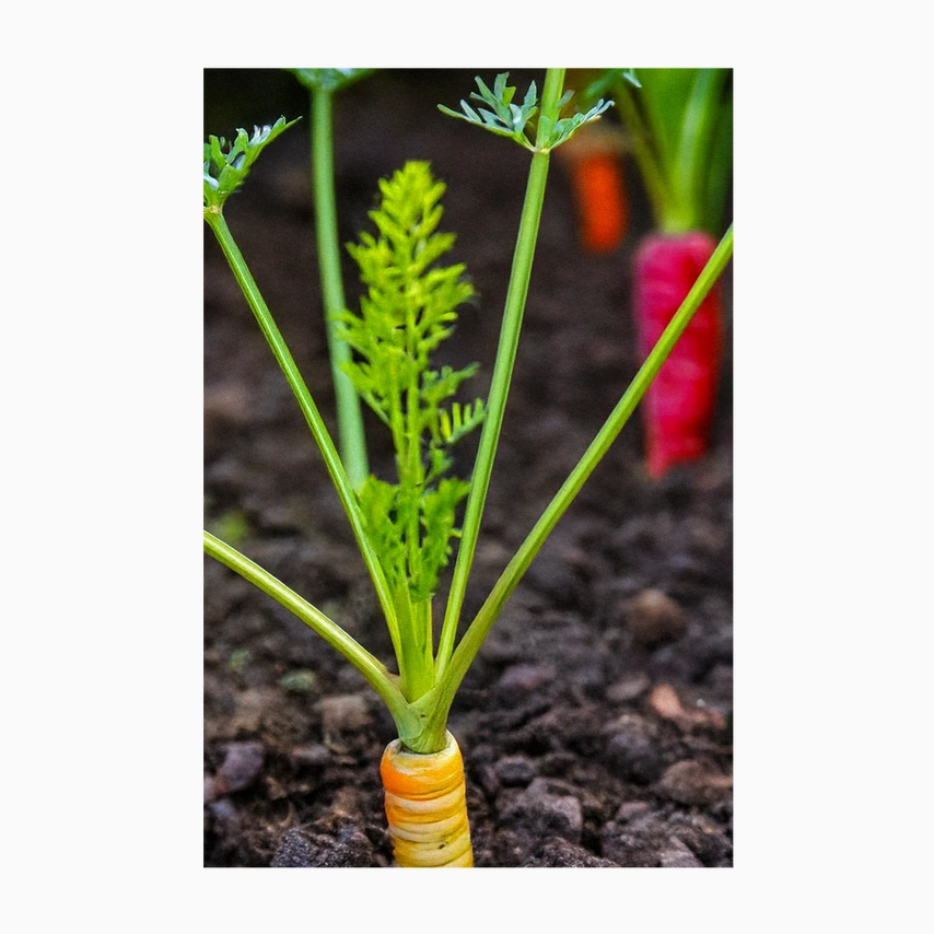 Shido Seeds Rainbow Carrot Seeds Packet