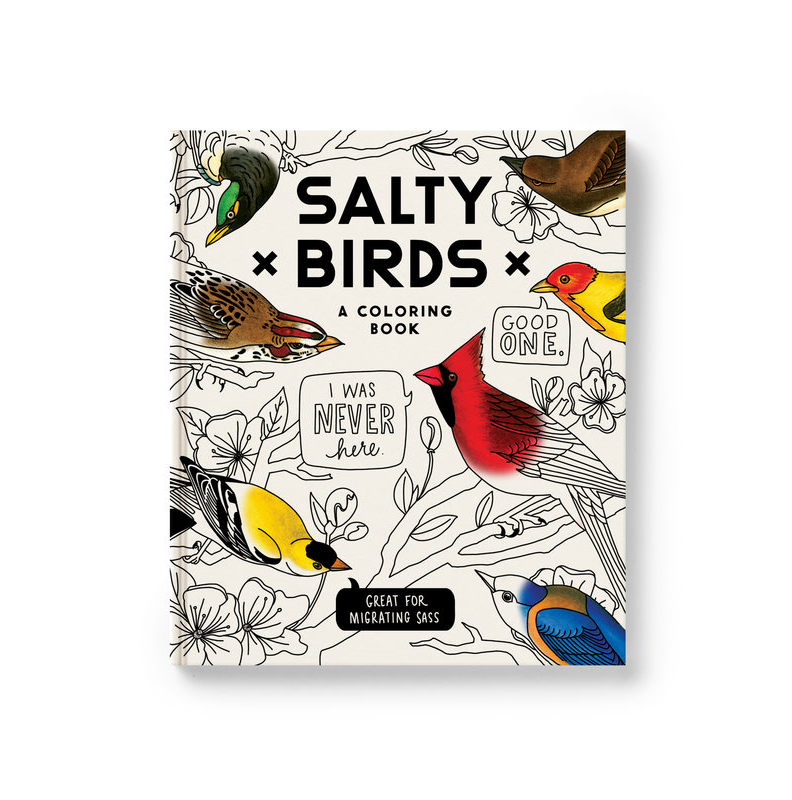 Salty Birds Colouring Book