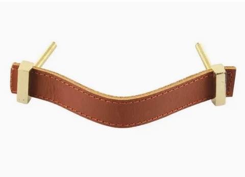 NACH Adjustable Leather Pull, Caramel