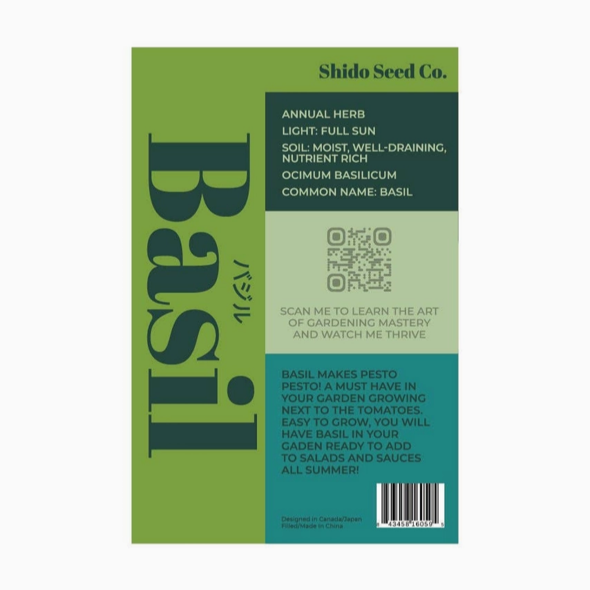 Shido Seeds Basil Seeds