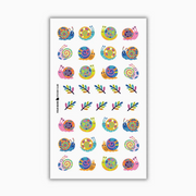 Four Bears Sticker Club Snail Parade