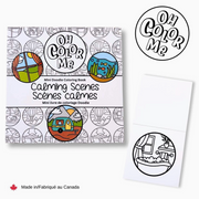 Oh Color Me Mini Coloring Book Calming Scenes