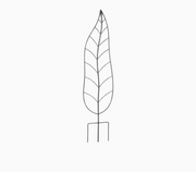 Metal Leaf Trellis