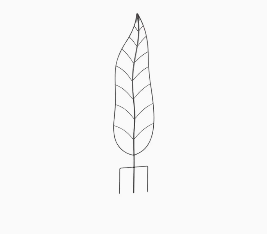 Metal Leaf Trellis