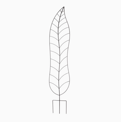 Metal Leaf Trellis