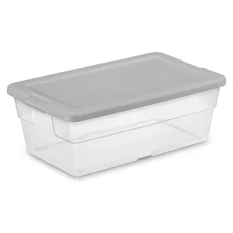 Sterilite 6 QT Shoe Box