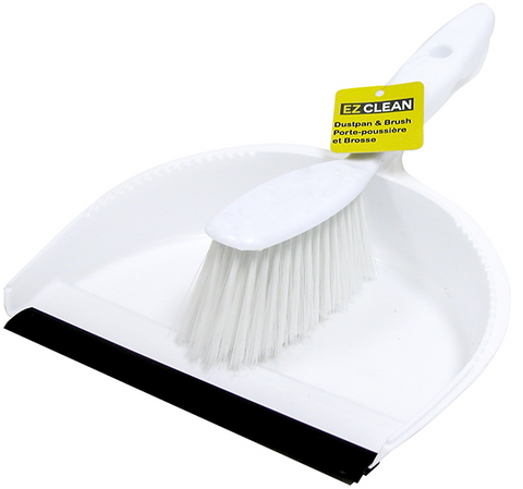 EZ CLEAN - DUSTPAN WITH BRUSH