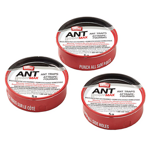SCOTTS - ORTHO ANT B GON MAX ANT TRAPS (3-PACK)  3 X 5G
