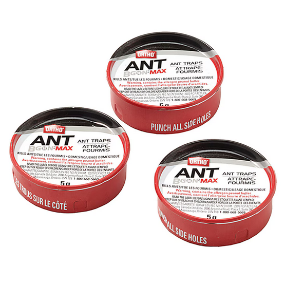 SCOTTS - ORTHO ANT B GON MAX ANT TRAPS (3-PACK)  3 X 5G
