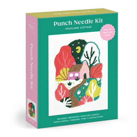 Highland Cottage Punch Needle Kit