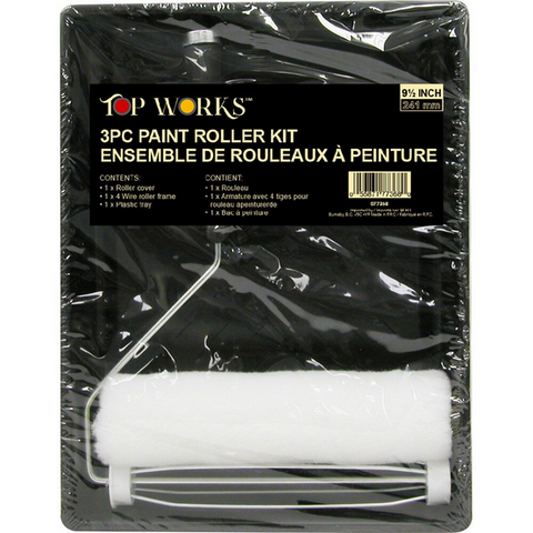TOP WORKS - 3 PC PAINT ROLLER KIT