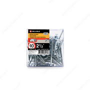 Reliable - Wood Screw, Flat Head - #10 - 2 1/2 in