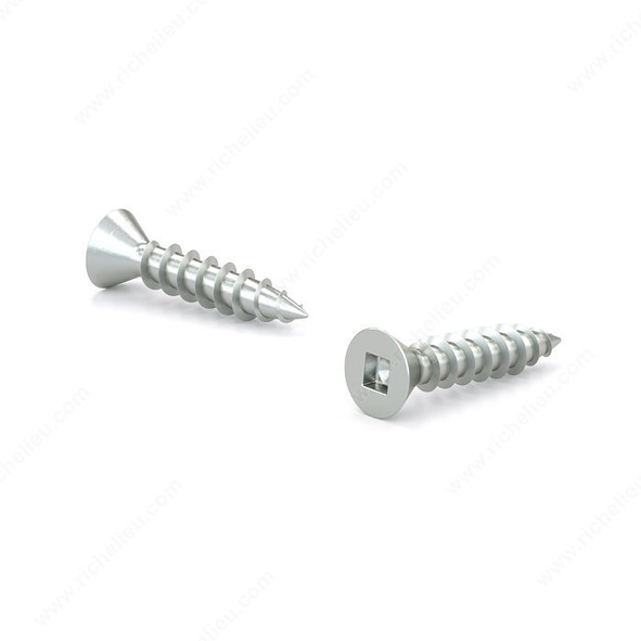 Wood Screw, Flat Head - #12 - 7/8 in