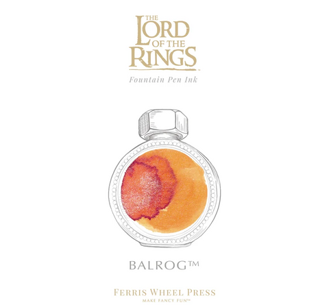 Ferris Wheel Press - The Lord of the Rings 25th Anniversary | Balrog 38ml Ink