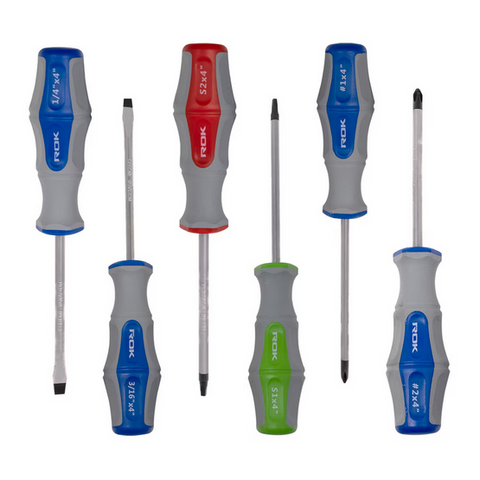 ROK - 6 PC SCREWDRIVER SET