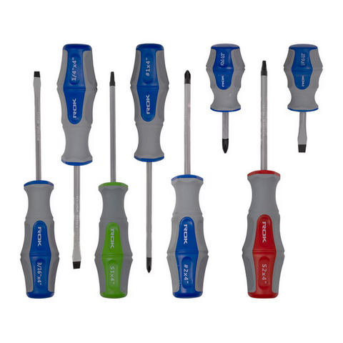 ROK - 8 PC SCREWDRIVER SET