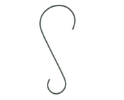 12" Metal Bird Feeder Hook
