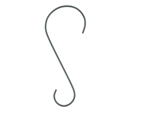 12" Metal Bird Feeder Hook