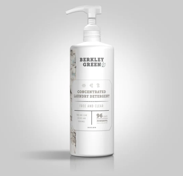 Berkley Green Eco 10x Laundry Detergent, Free & Clear