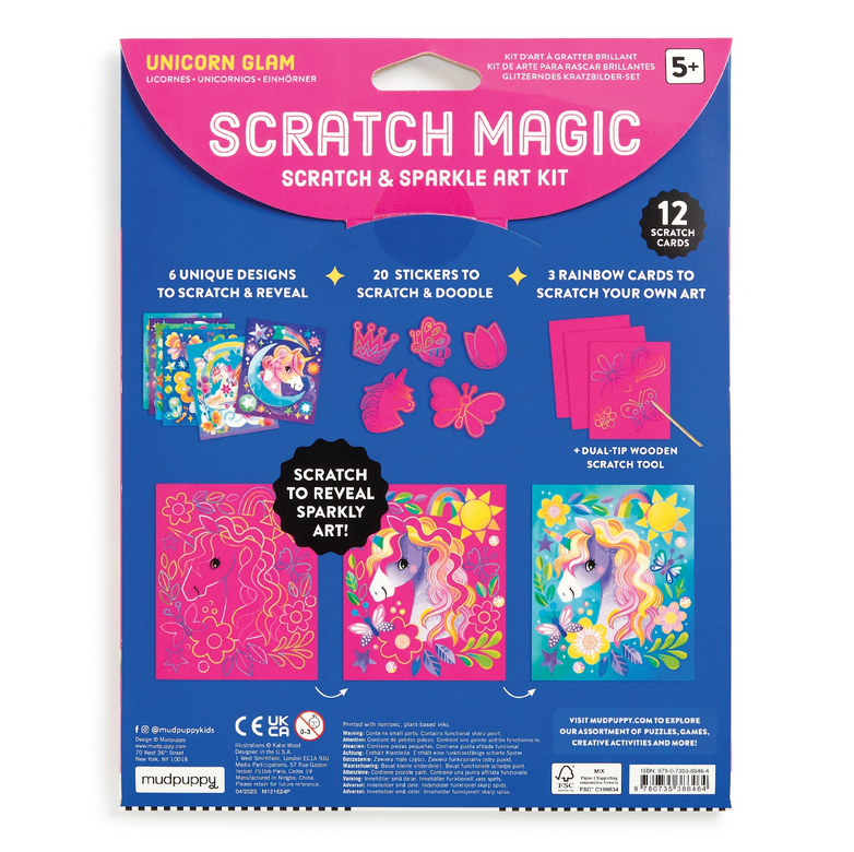 Unicorn Glam Scratch Magic
