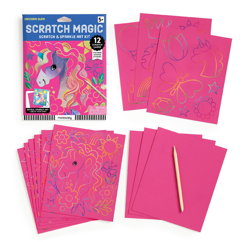 Unicorn Glam Scratch Magic