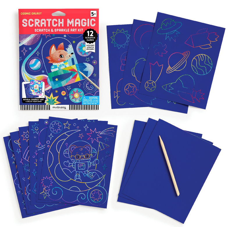 Cosmic Galaxy Scratch Magic