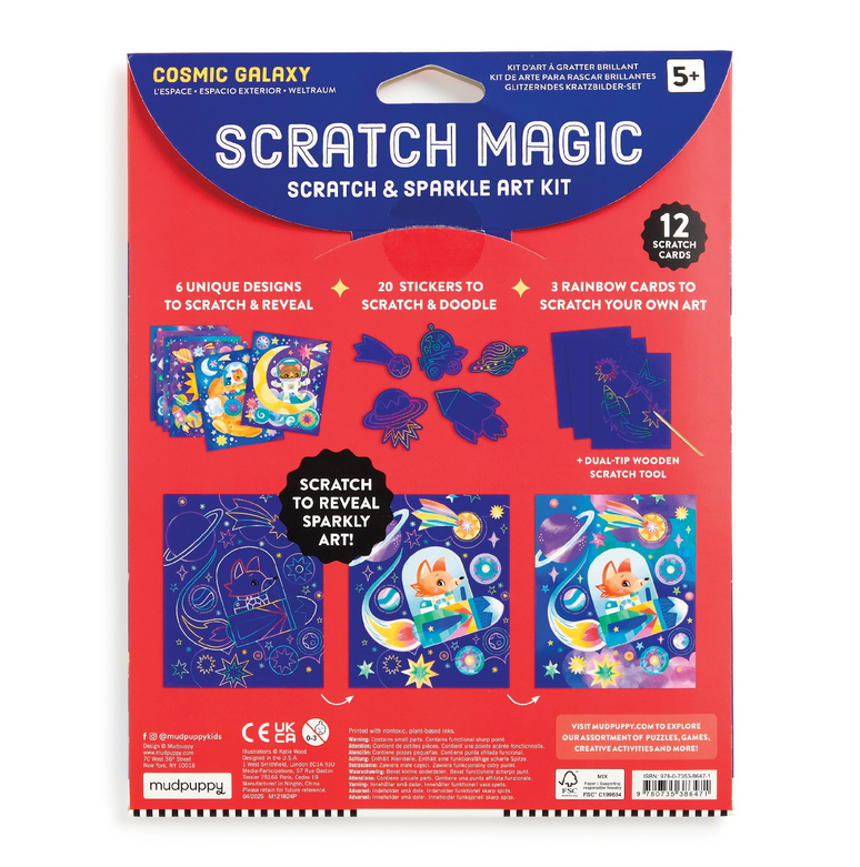 Cosmic Galaxy Scratch Magic