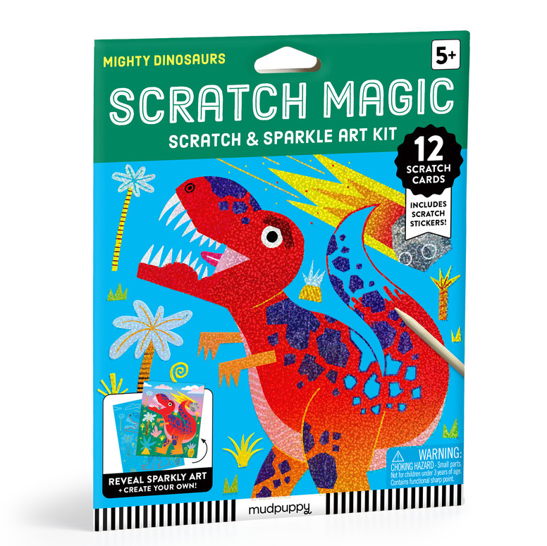 Mighty Dinosaurs Scratch Magic