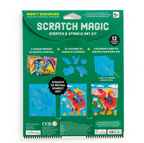 Mighty Dinosaurs Scratch Magic