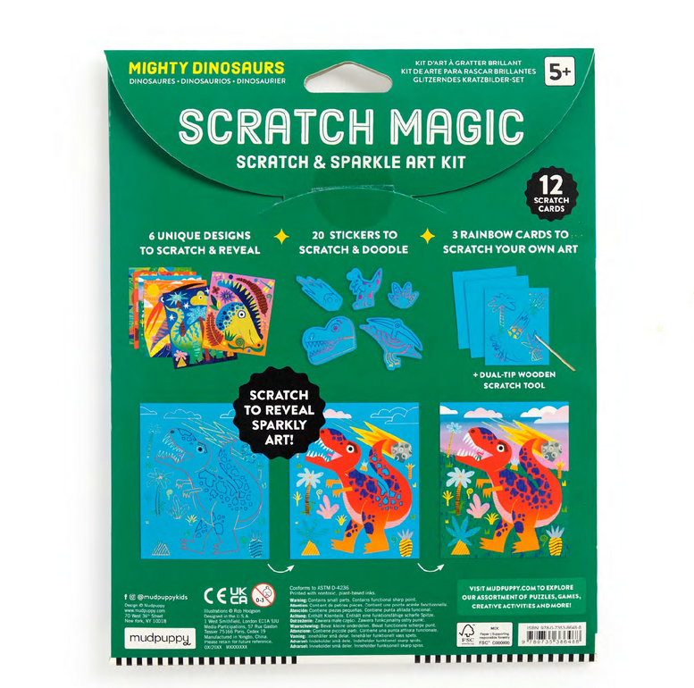 Mighty Dinosaurs Scratch Magic