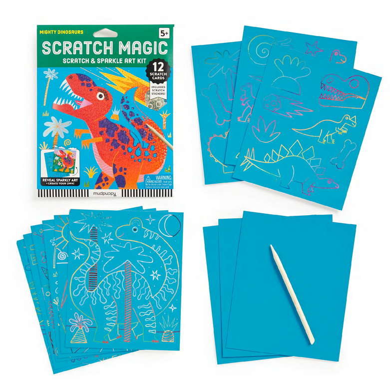 Mighty Dinosaurs Scratch Magic