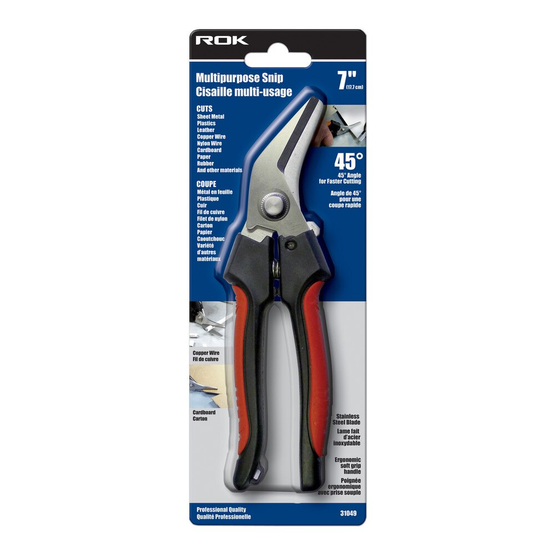 ROK - 7" MULTIPURPOSE  ANGLED  SNIP