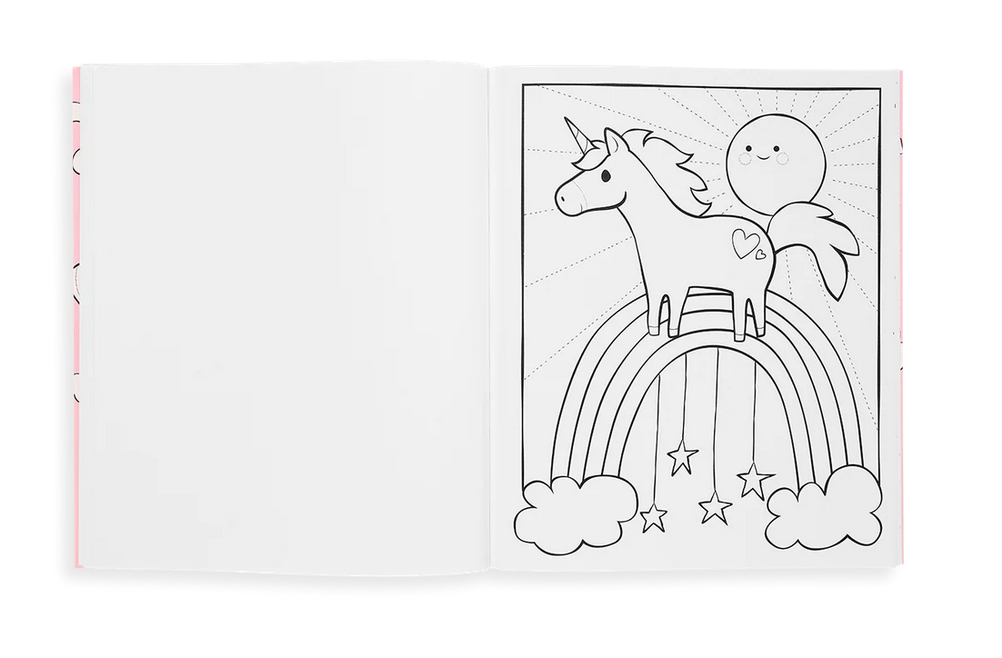 OOLY Color-in' Book: Enchanting Unicorns