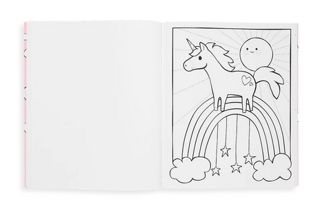 OOLY Color-in' Book: Enchanting Unicorns