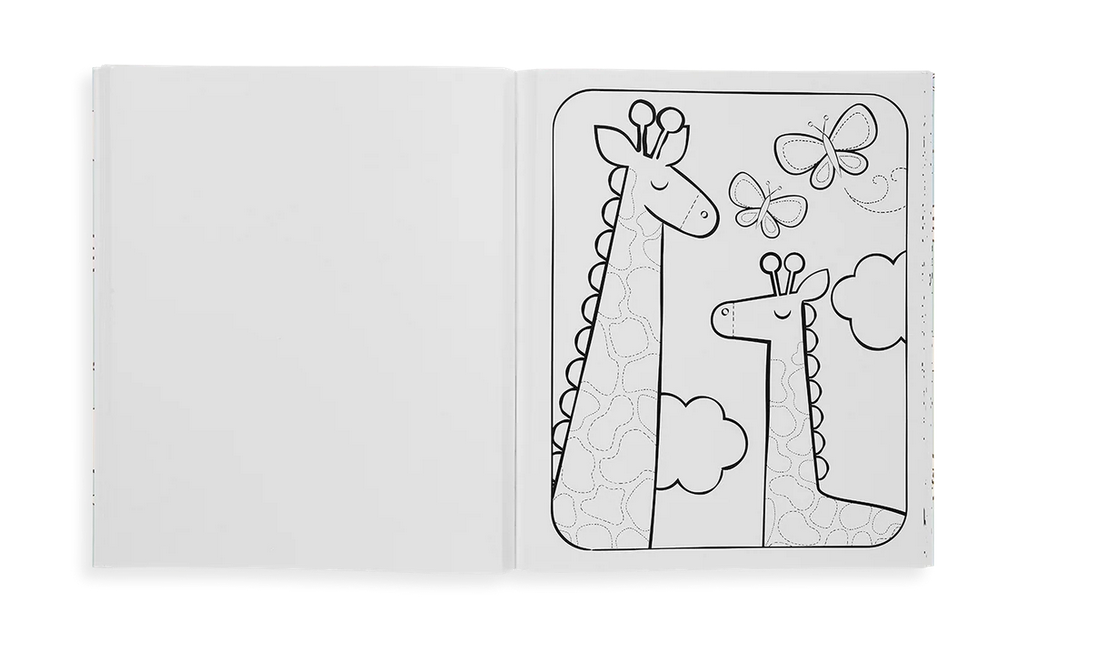 OOLY Color-in' Book: Little Cozy Critters