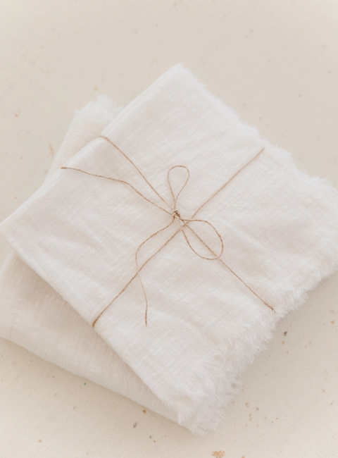 Cotton Gauze Table Runner