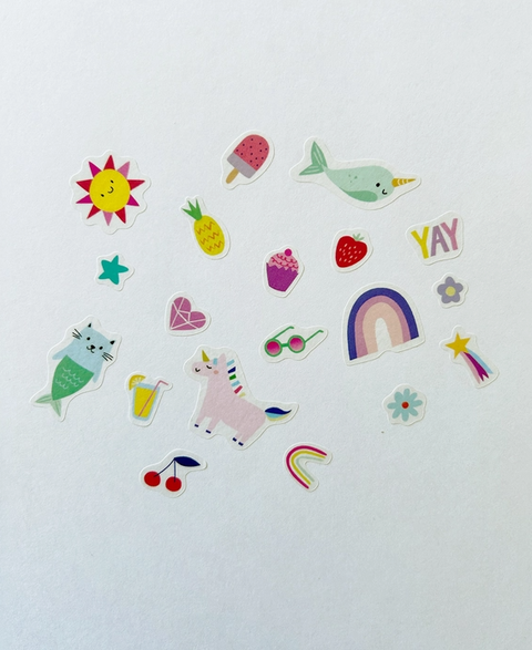 Girl of All Work Magical Day Jumble Washi Stickers - Art Noise Girl of All Work Magical Day Jumble Washi Stickers Girl of All Work Stickers art-noise.myshopify.com girl-of-all-work-magical-day-jumble-washi-stickers