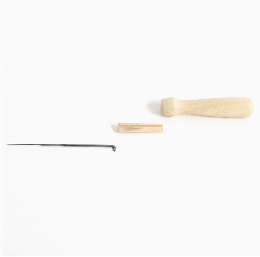 Hawthorn Handmade Wooden Felting Needle Holder (with one needle) - Art Noise Hawthorn Handmade Wooden Felting Needle Holder (with one needle) Hawthorn Handmade Felting art-noise.myshopify.com hawthorn-handmade-wooden-felting-needle-holder-with-one-needle