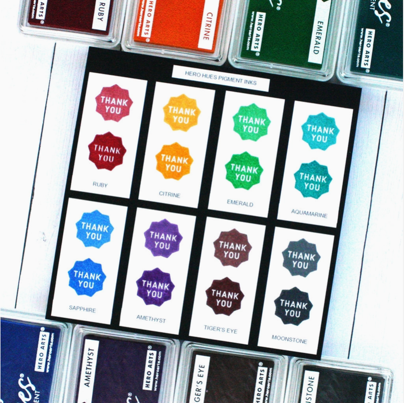 Hero Arts Hero Hues Warm Pigment 4-Cube Pack