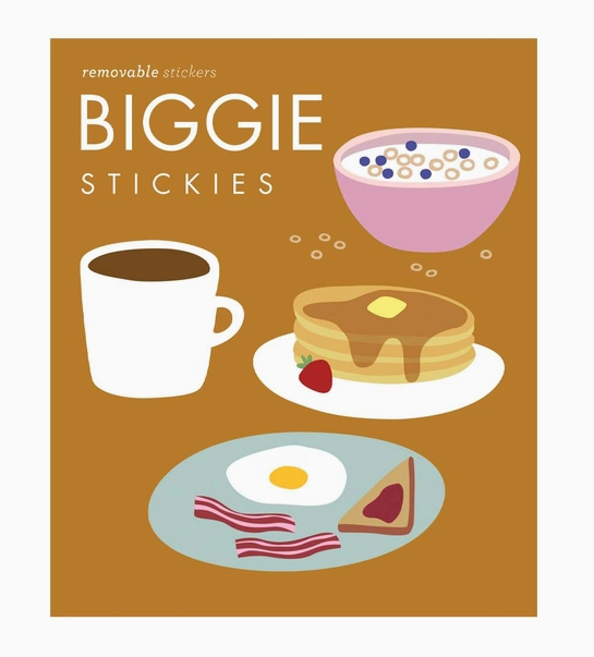 Girl of All Work Breakfast Biggie Stickies