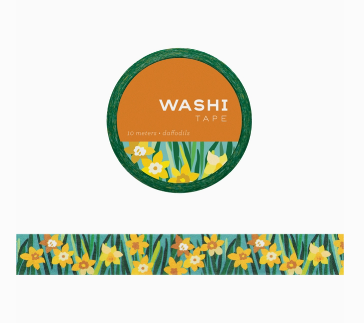 Girl of All Work Daffodils Washi Tape