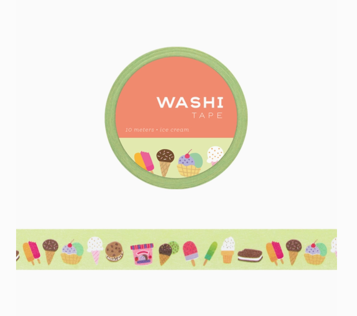 Girl of All Work Ice Cream Washi Tape - Art Noise