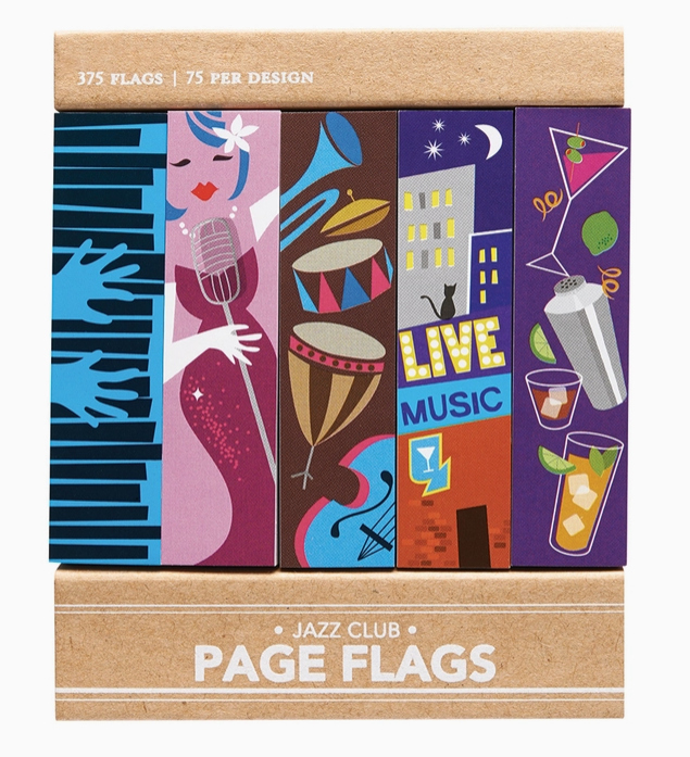 Girl of All Work Jazz Club Page Flags