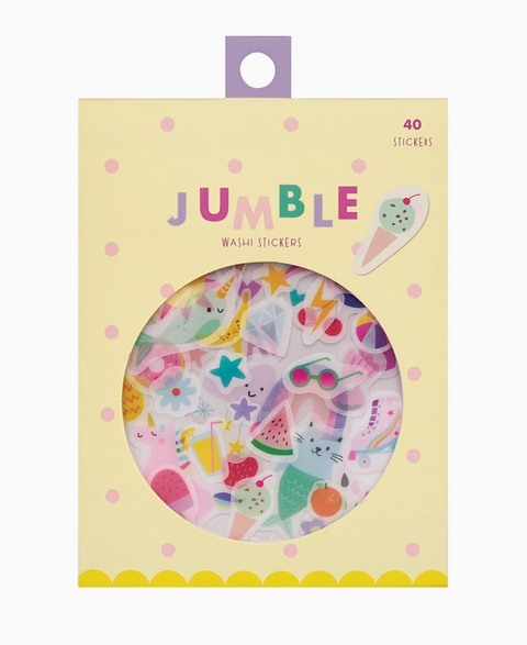 Girl of All Work Magical Day Jumble Washi Stickers - Art Noise Girl of All Work Magical Day Jumble Washi Stickers Girl of All Work Stickers art-noise.myshopify.com girl-of-all-work-magical-day-jumble-washi-stickers