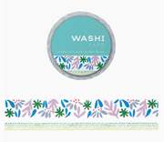 Girl of All Work Modern Florals Set of 2 Washi Tape - Art Noise Girl of All Work Modern Florals Set of 2 Washi Tape Girl of All Work Washi Tape art-noise.myshopify.com girl-of-all-work-modern-florals-set-of-2-washi-tape
