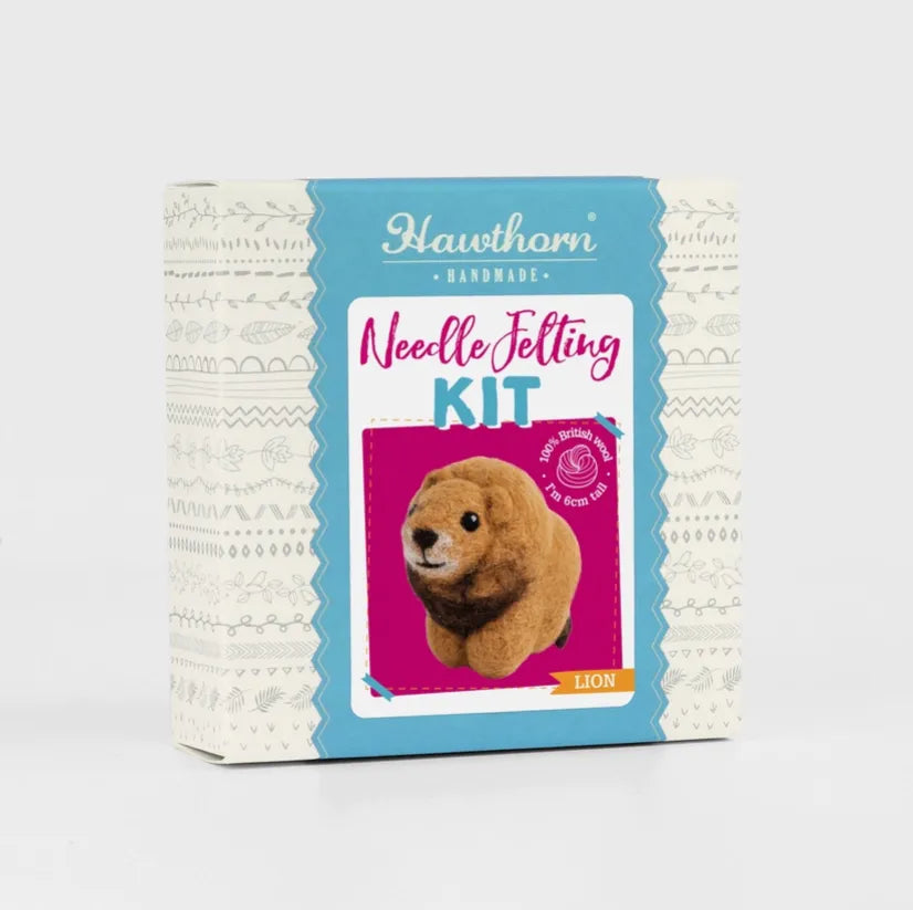 Hawthorn Handmade Lion Mini Needle Felting Kit - Art Noise Hawthorn Handmade Lion Mini Needle Felting Kit Hawthorn Handmade Felting art-noise.myshopify.com hawthorn-handmade-lion-mini-needle-felting-kit Hawthorn Handmade Lion Mini Needle Felting Kit Hawthorn Handmade Felting art-noise.myshopify.com hawthorn-handmade-lion-mini-needle-felting-kit