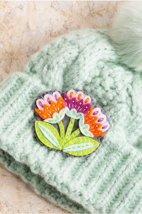 Hawthorn Handmade Marianne Flower Felt Craft Kit - Art Noise