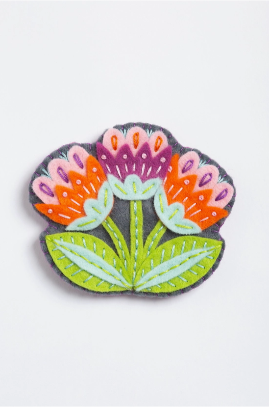 Hawthorn Handmade Marianne Flower Felt Craft Kit - Art Noise