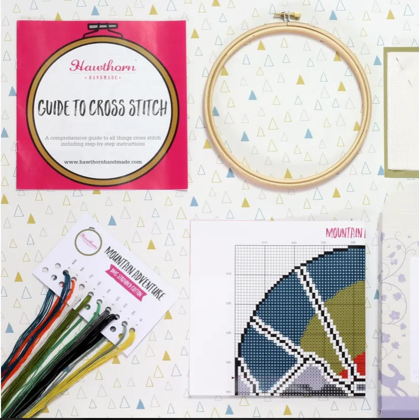 Hawthorn Handmade Mountain Adventure Cross Stitch Kit - Art Noise Hawthorn Handmade Mountain Adventure Cross Stitch Kit Hawthorn Handmade Embroidery Kits art-noise.myshopify.com hawthorn-handmade-mountain-adventure-cross-stitch-kit Hawthorn Handmade Mountain Adventure Cross Stitch Kit Hawthorn Handmade Embroidery Kits art-noise.myshopify.com hawthorn-handmade-mountain-adventure-cross-stitch-kit